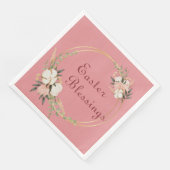 イースター恵み紙ナプキンフローラ食器 (コーナー)