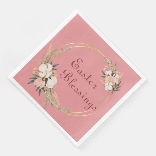 イースター恵み紙ナプキンフローラ食器 (コーナー)