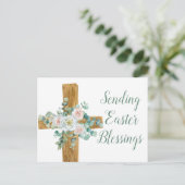 イースター恵み葉書の送信 シーズンポストカード (スタンド正面)