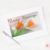 イースター恵み長方形ステッカー 長方形シール (封筒)