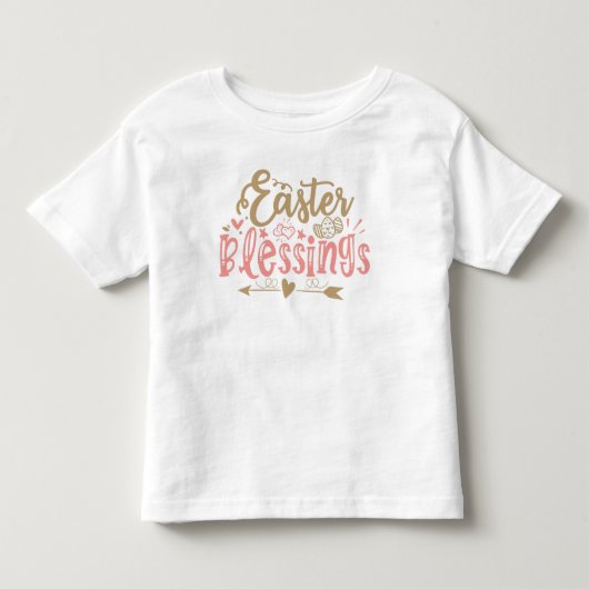 イースター恵み、イースターの幼児Tシャツ トドラーTシャツ (正面)