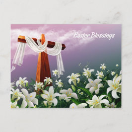イースター恵み。クリスチャン宗教 シーズンポストカード