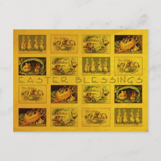 イースター恵み シーズンポストカード (正面)