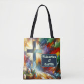 イースター恵み | トートバッグ (正面)