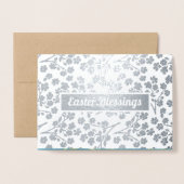 イースター恵み。ファインアートラグジュア実在リー 箔カード (封筒付き正面)