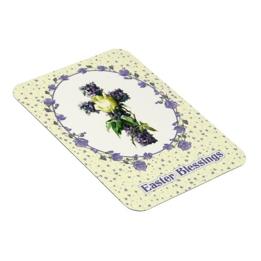 イースター恵み。フローライースタークロスギフト マグネット (右側)