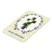 イースター恵み。フローライースタークロスギフト マグネット (左側)