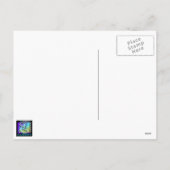 イースター恵み、ブロッホによるイエスの復活 シーズンポストカード (裏面)