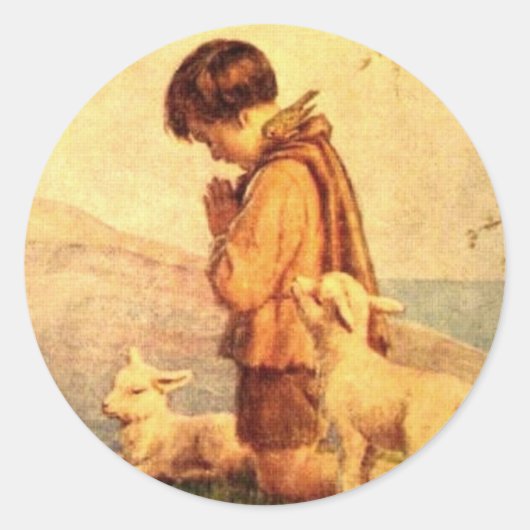 イースター恵み ラウンドシール (正面)