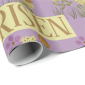 イースター恵み |彼はフローラを復活させかわいらした ラッピングペーパー (ロールコーナー)