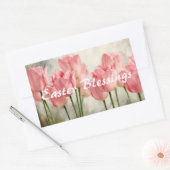 イースター恵み 長方形シール (封筒)