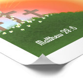 イースター感動的サンライズ ポスター (角)