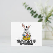 イースター扱いにくバニー シーズンポストカード (スタンド正面)