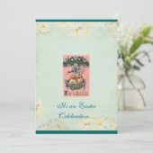 イースター招待を祝って下さい 招待状 (スタンド正面)