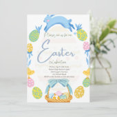 イースター招待状、イースターエッグ狩り招待状 招待状 (スタンド正面)