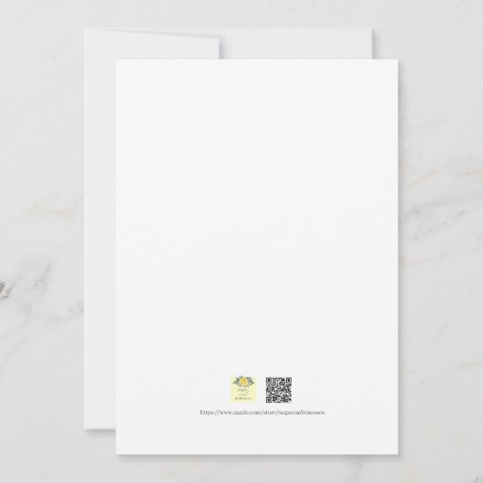 イースター招待状、イースターエッグ狩り招待状 招待状 (裏面)