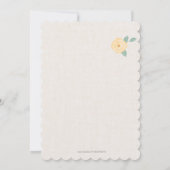 イースター招待状, ランチ, イースターエッグハント招待 招待状 (裏面)