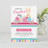 イースター招待状 招待状 (スタンド正面)