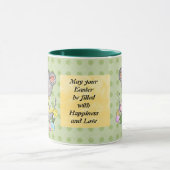 イースター挨拶のマグ マグカップ (中央)