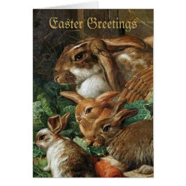 イースター挨拶の…ヴィンテージのイメージのイースターカード
