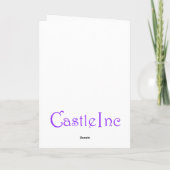 イースター挨拶状 シーズンカード (裏面)