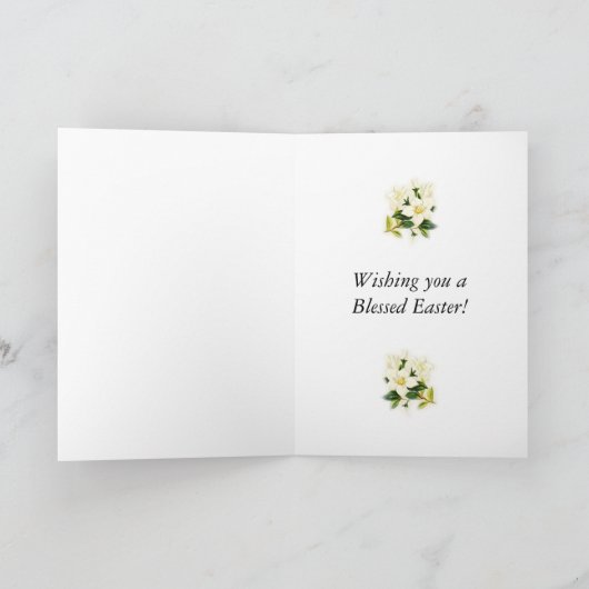 イースター挨拶状 シーズンカード (内部)