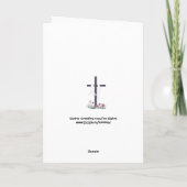 イースター挨拶状 シーズンカード (裏面)