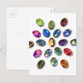 イースター挨拶状 シーズンポストカード (正面/裏面)