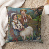 イースター挨拶1908 クッション (ブランケット)