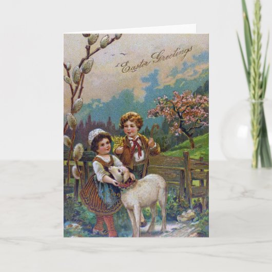 イースター挨拶1908 シーズンカード (正面)