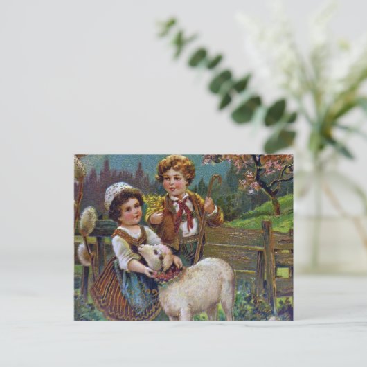 イースター挨拶1908 シーズンポストカード (スタンド正面)