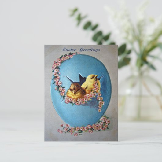 イースター挨拶1909年 シーズンポストカード (スタンド正面)