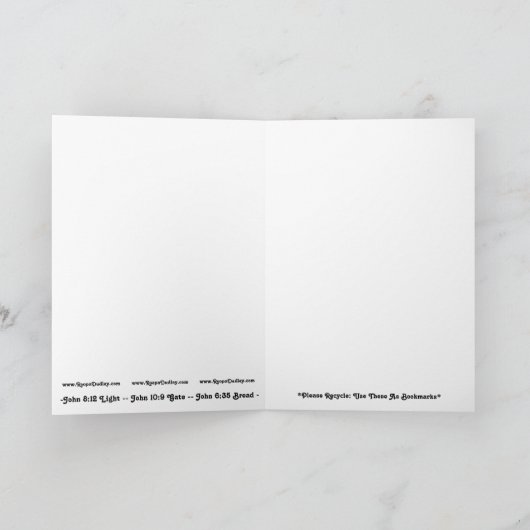 イースター挨拶! シーズンカード (内部)