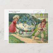 イースター挨拶 シーズンポストカード (正面/裏面)