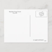 イースター挨拶 シーズンポストカード (裏面)