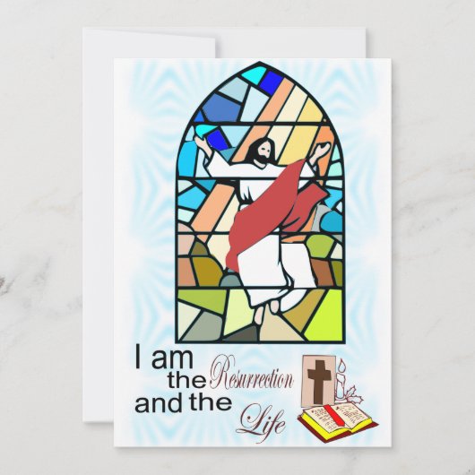 イースター挨拶 招待状 (正面)