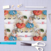 イースター挨拶 薄葉紙 (クラフト)