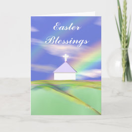 イースター教会とレインボー シーズンカード