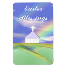 イースター教会とレインボー