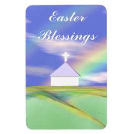 イースター教会とレインボー マグネット