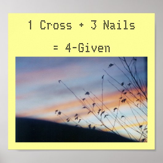 イースター数学 – プリント (正面)