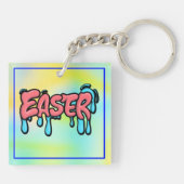 イースター文字昇華–61424 キーホルダー (裏面)
