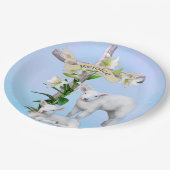 イースター日の出の紙皿 ペーパープレート (アングル)