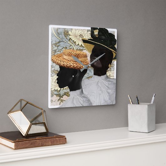 イースター日曜日1919年の朝 スクエア壁時計