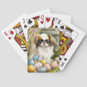 イースター日本のエッグの付いたあご トランプ (裏面)