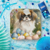 イースター日本のエッグの付いたあご ペーパープレート (パーティー)