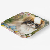 イースター日本のエッグの付いたあご ペーパープレート (傾斜あり)