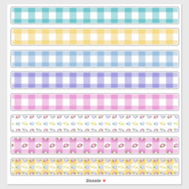 イースター春の花プレイス シール