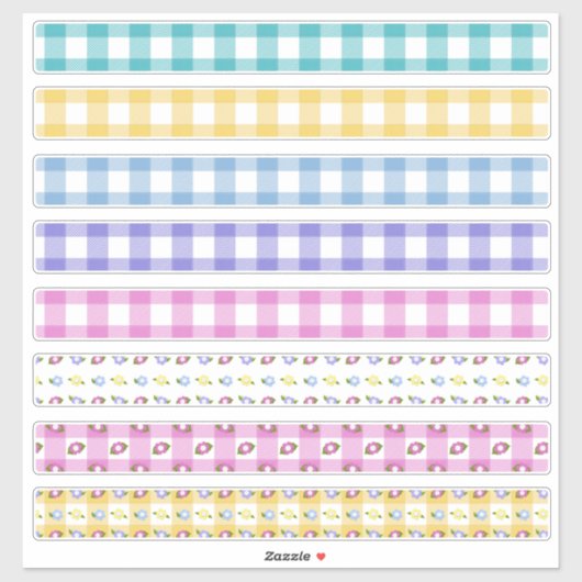 イースター春の花プレイス シール (シート)