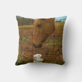 イースター春フラワーバニー クッション (裏面)